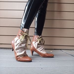 Miss L Fire lace up booties
